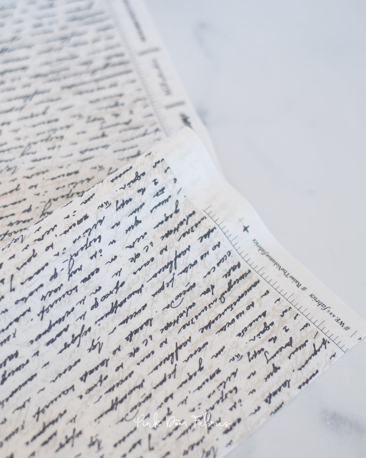 Raise the Volume - Lyricist's Diary - Capsule by Art Gallery Fabrics - CAP-RV-8006 - Half Yard