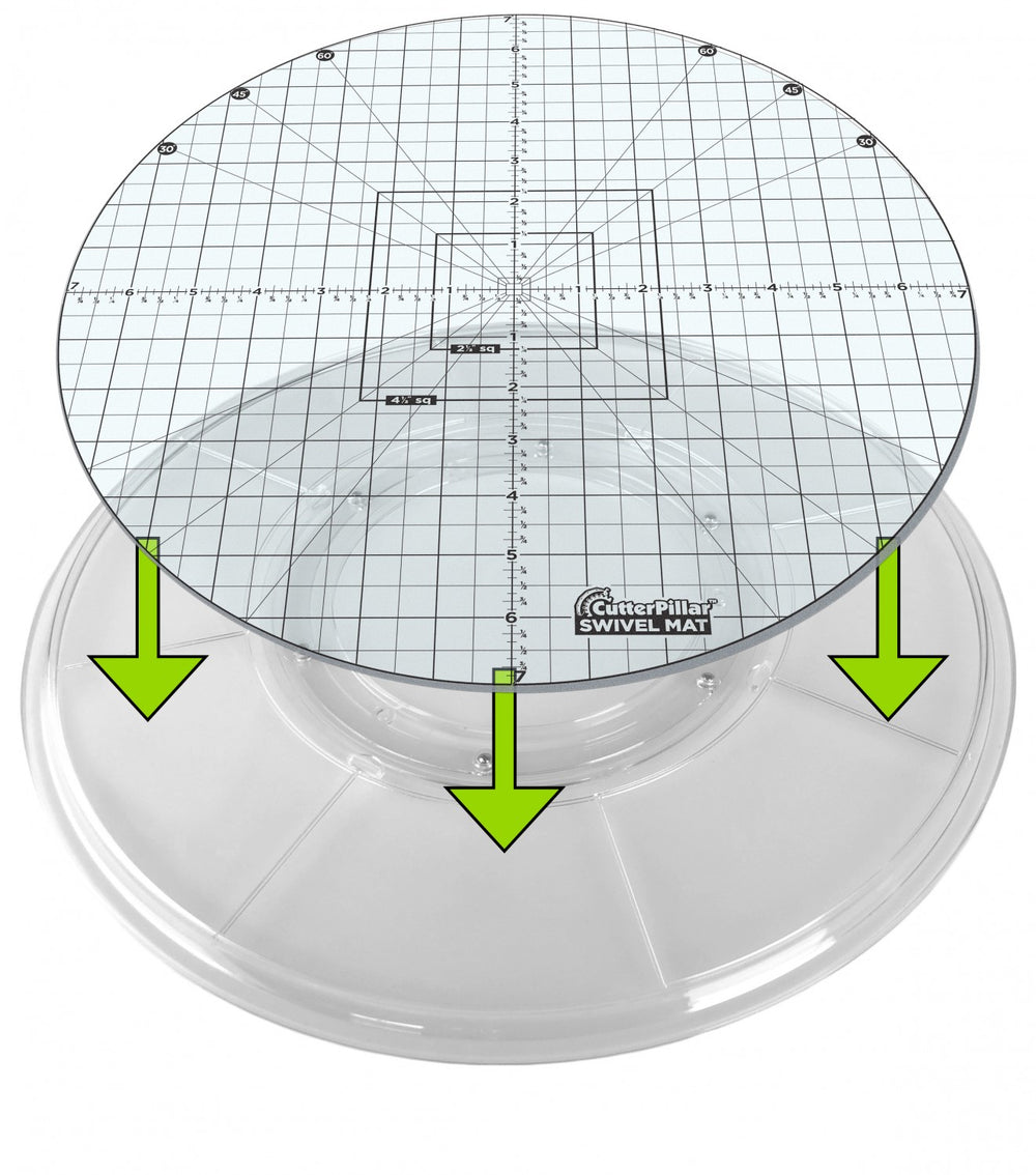 Cutterpillar - Swivel - Rotating Mat - CCP-SWIVEL