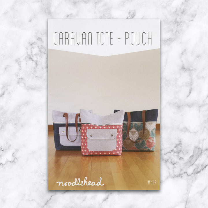 Caravan Tote - Noodlehead - Sewing Pattern - Paper Pattern