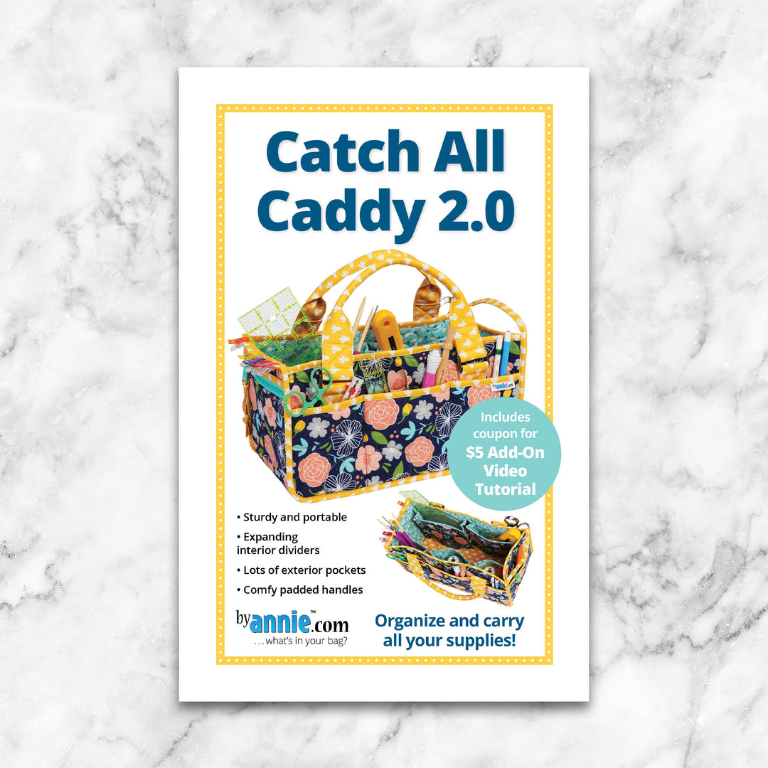 Catch All Caddy 2.0 - Patterns by Annie - Paper Pattern - PBA225-2
