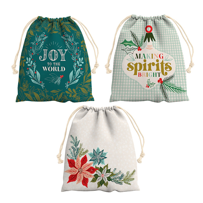 Cheer & Merriment - Gift Bag - Fancy That Design House & Co. for Moda Fabrics - FS 1011