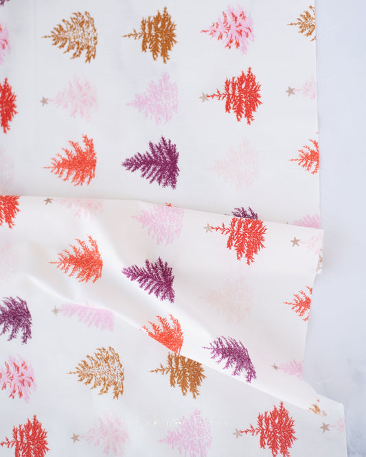 Cotton quilting fabric pattern called 'Christmastime Joy'. Part of the 'Christmas in the City' fabric collection. Designed by AGF Studio for fabric company Art Gallery Fabrics. SKU: CHC25808. 44-45 inch width.