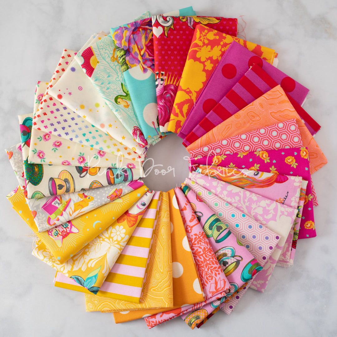 Curiouser & Curiouser - 24 Piece Fat Quarter Bundle - Tula Pink for Free Spirit - FB2FQTP.WONDER