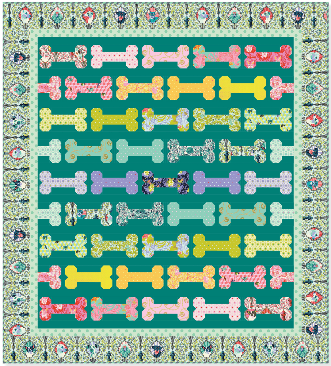 Besties - Doggy Daydreams - Quilt Kit - Fabric Only - DAYDREAM_KIT