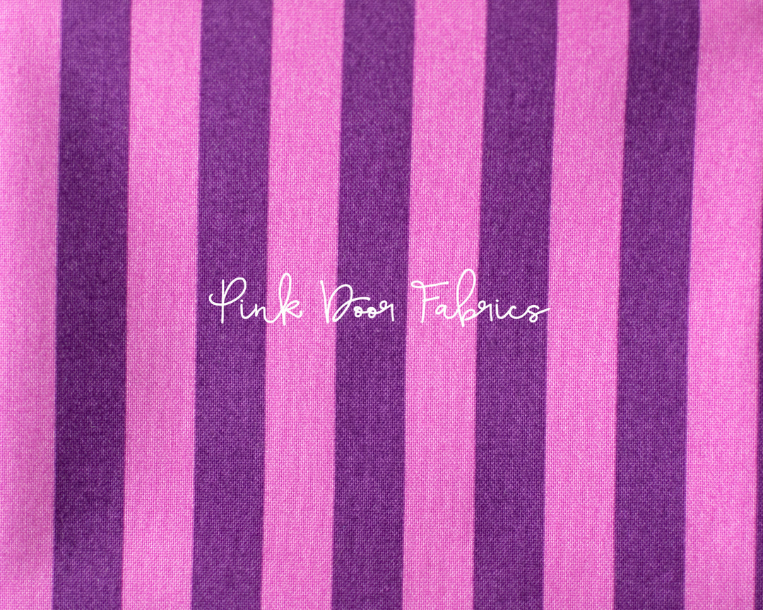 Tula Pink All Stars Stripe iN Foxglove Purple