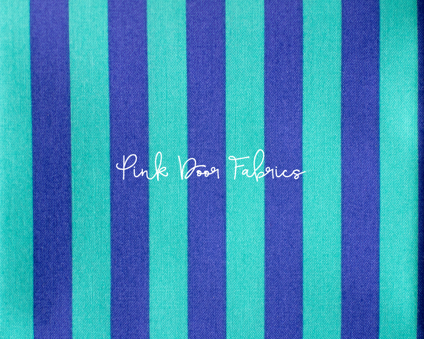 Cotton quilting fabric pattern called 'Tent Stripe in Iris'. Part of the 'True Colors' fabric collection. Designed by Tula Pink for fabric company Free Spirit Fabrics. SKU: PWTP069.IRIS. 44-45 inch width.