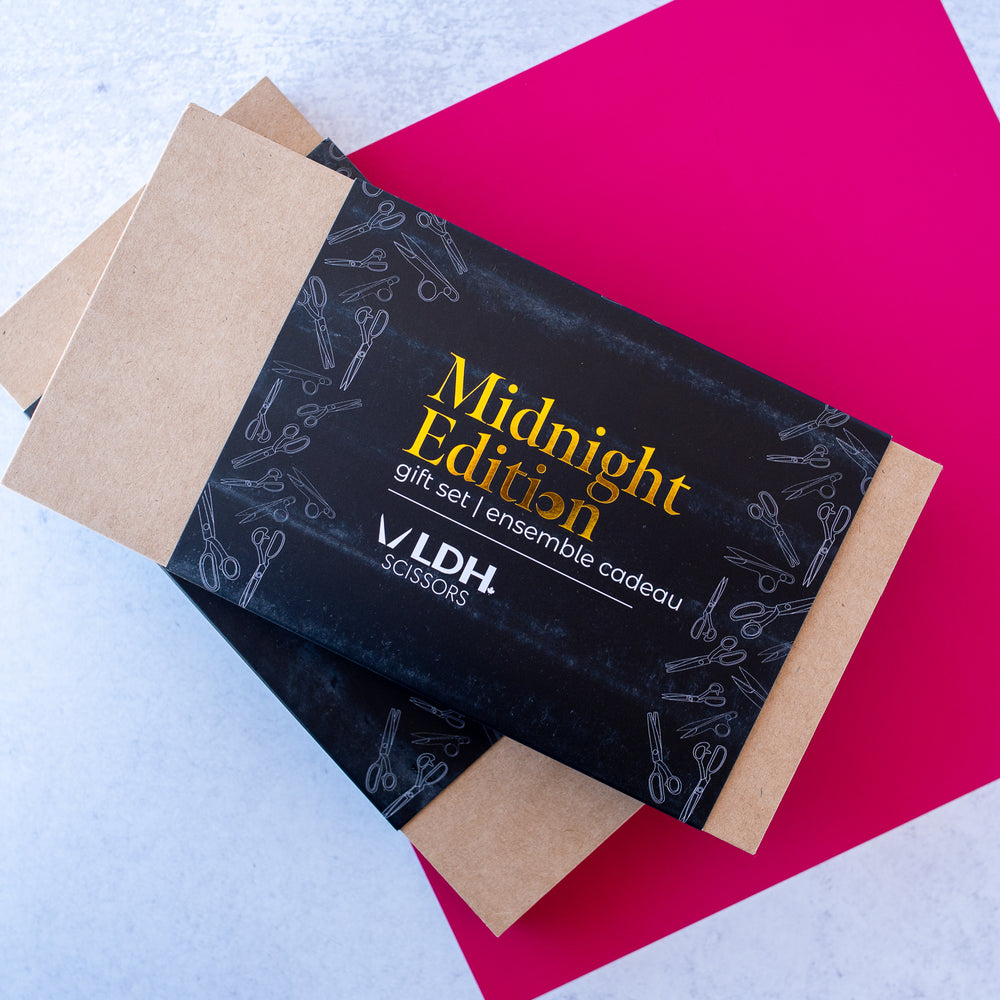 LDH Scissors - 8" Midnight Edition Set