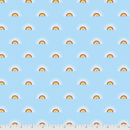 Daydreamer - Sundaze in Cloud - Tula Pink for Free Spirit - PWTP176.CLOUD - Half Yard