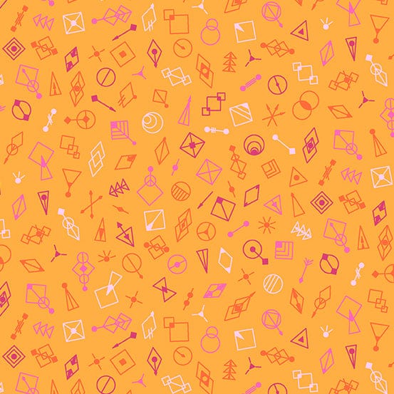 Deco Glo II - Glitter in Cantaloupe - CS-787-LO - Half Yard