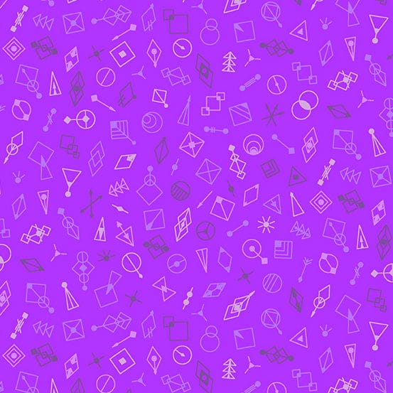 Deco Glo II - Glitter in Elderberry - CS-787-P - Half Yard