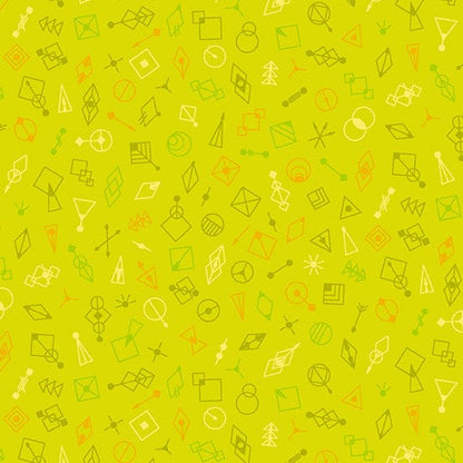 Deco Glo II - Glitter in Kiwi - CS-787-V - Half Yard