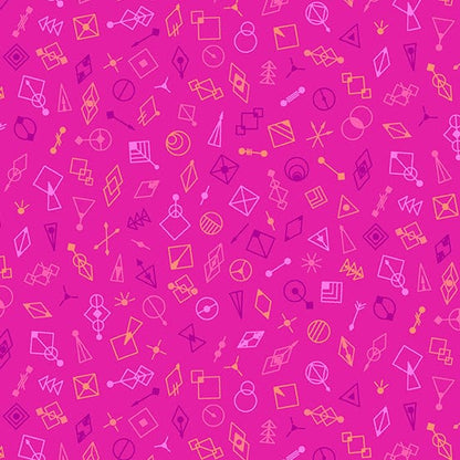 Deco Glo II - Glitter in Watermelon - CS-787-E - Half Yard