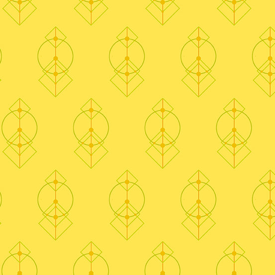 Deco Glo II - Talisman in Lemon - CS-786-Y - Half Yard