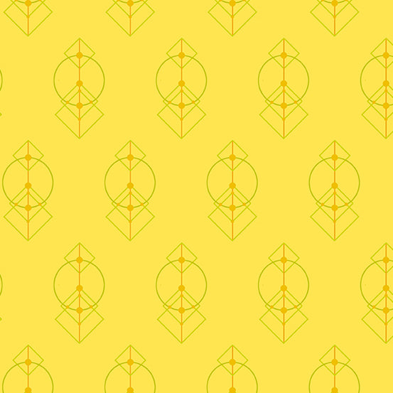 Deco Glo II - Talisman in Lemon - CS-786-Y - Half Yard