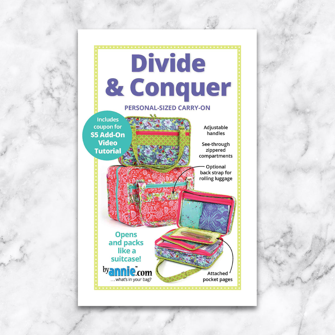Divide and Conquer - Patterns by Annie - Paper Pattern - PBA276