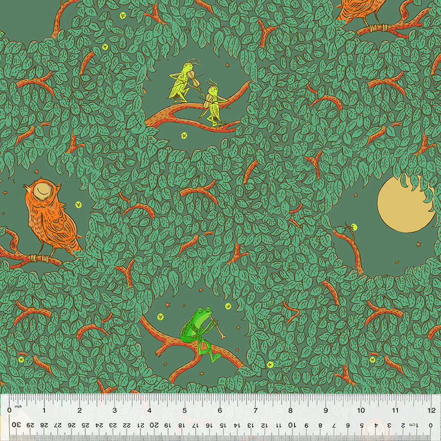 Forestburgh - Night Music in Leaf - 53846-5 - Half Yard