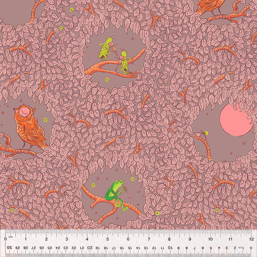 Forestburgh - Night Music in Mauve - 53846-6 - Half Yard