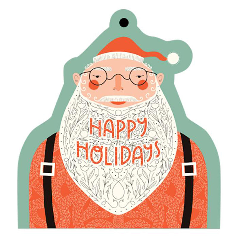 Gingiber - Gift Tags - 8ct Santa - GB GT905