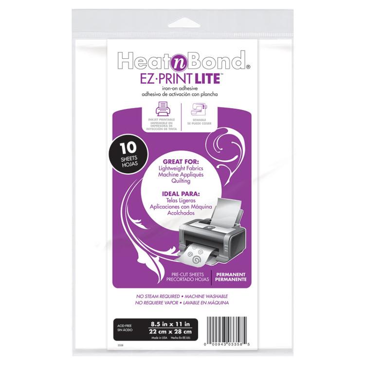 Heat 'N Bond - EZ Print Sheet - Lite 3358 - Thermoweb