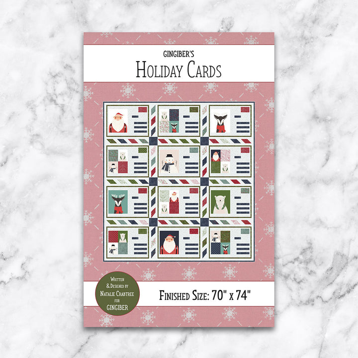 Merrymaking - Holiday Cards - Quilt Pattern - Gingiber for Moda Fabrics - GB 064