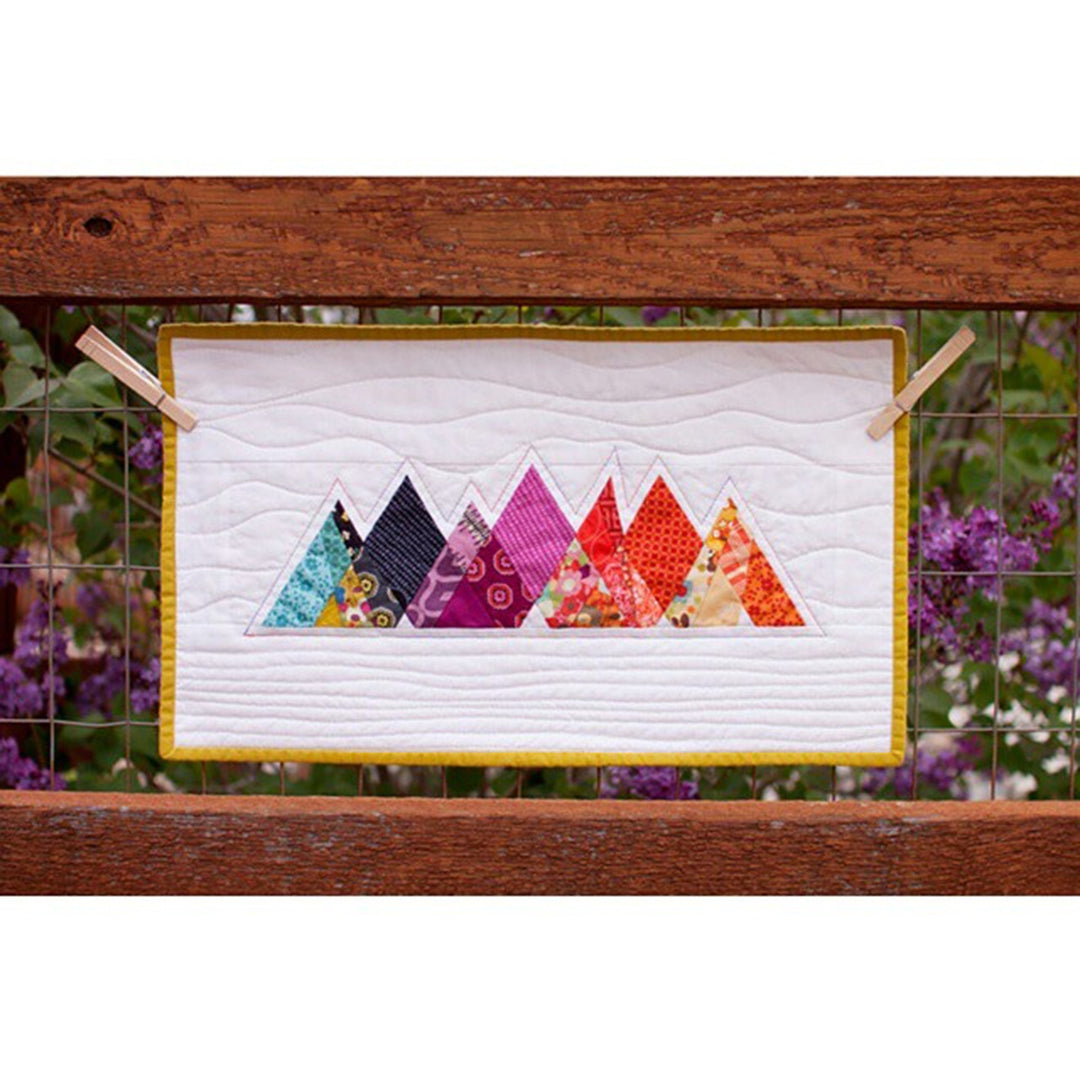 Pink Door Fabrics - DMMQG Mountains - Paper Piecing Pattern