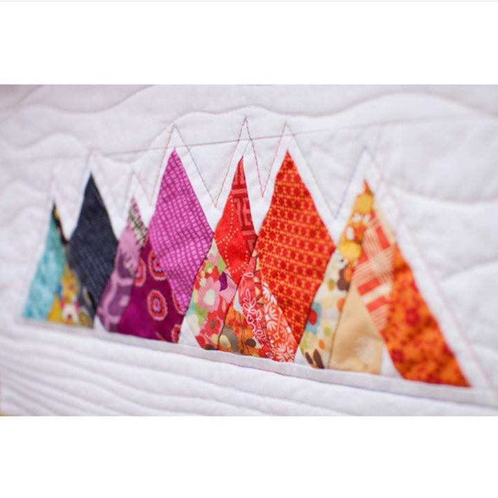 Pink Door Fabrics - DMMQG Mountains - Paper Piecing Pattern