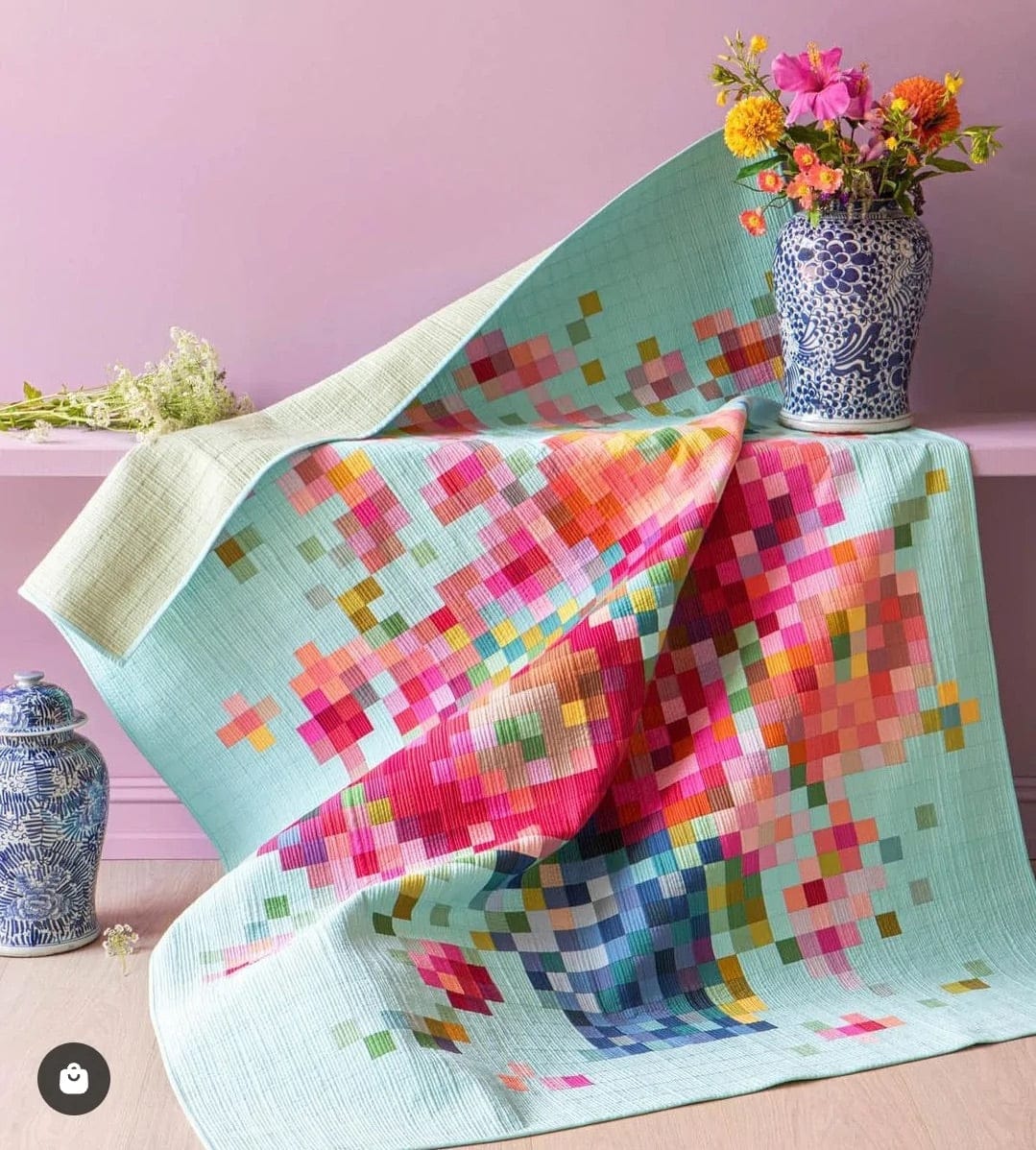 Tilda - Flower Vase Embroidery - Quilt Kit - TILDA_VASEFLOWER
