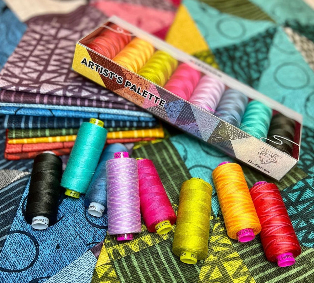 Sew Fancy Retreat - Libs Elliott Artist's Palette - Thread Box