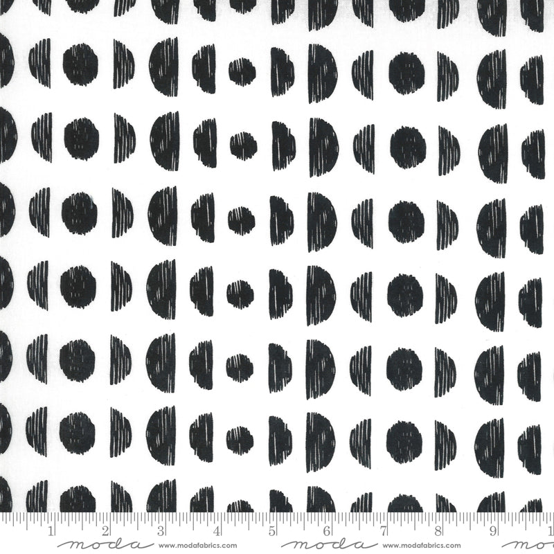 Illustrations - Phases in Paper - Alli K Design for Moda Fabrics - 11504-25 - Half Yard