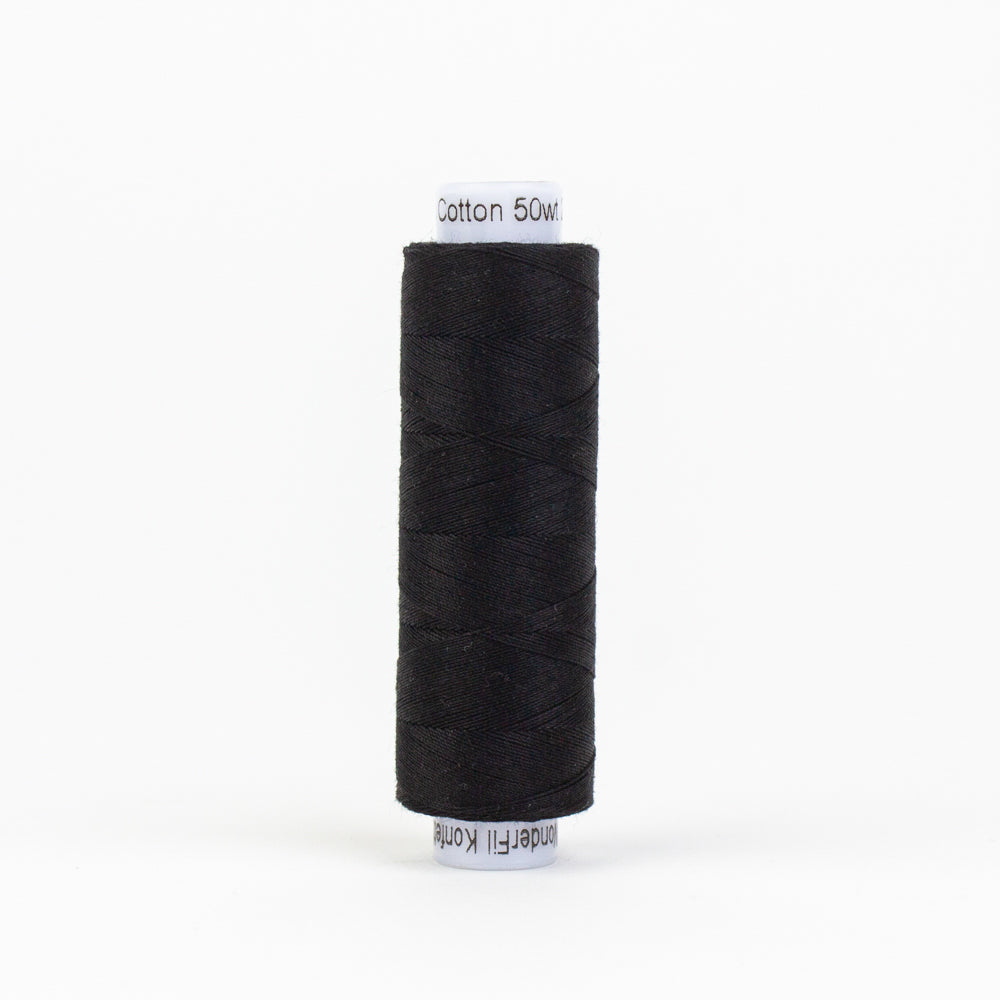 Konfetti Thread - Black - 200M Spool - KTS-200