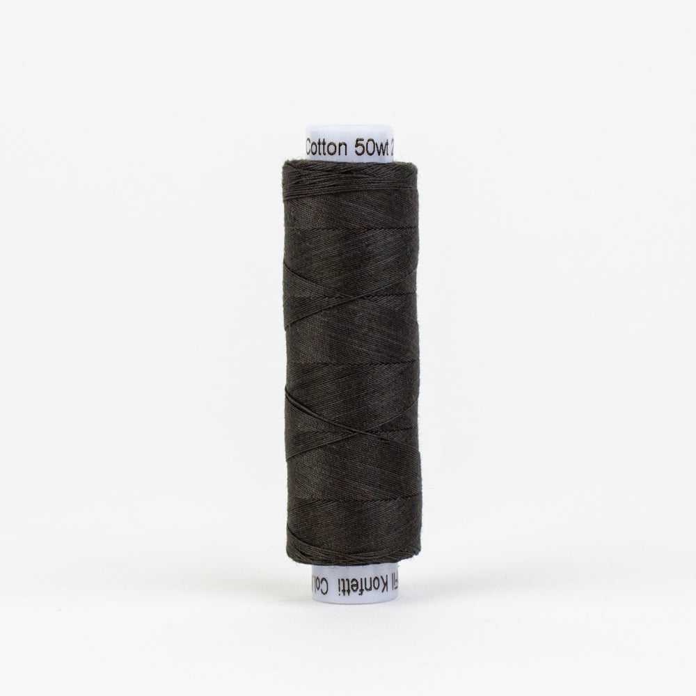 Konfetti Thread - Soft Black - 200M Spool - KTS-201