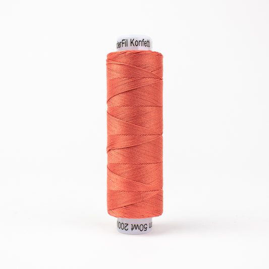 Konfetti Thread - Salmon - 200M Spool - KTS-418