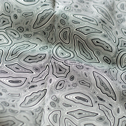 Cotton quilting fabric pattern called 'Mineral in Paper'. Part of the 'Linework' fabric collection. Designed by Tula Pink for fabric company Free Spirit Fabrics. SKU: PWTP148.PAPER. 44-45 inch width.