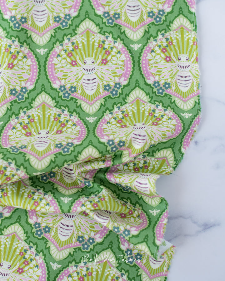 Local Honey - Bumble in Clover - Heather Bailey for Figo Fabrics - 90658-71 - Half Yard