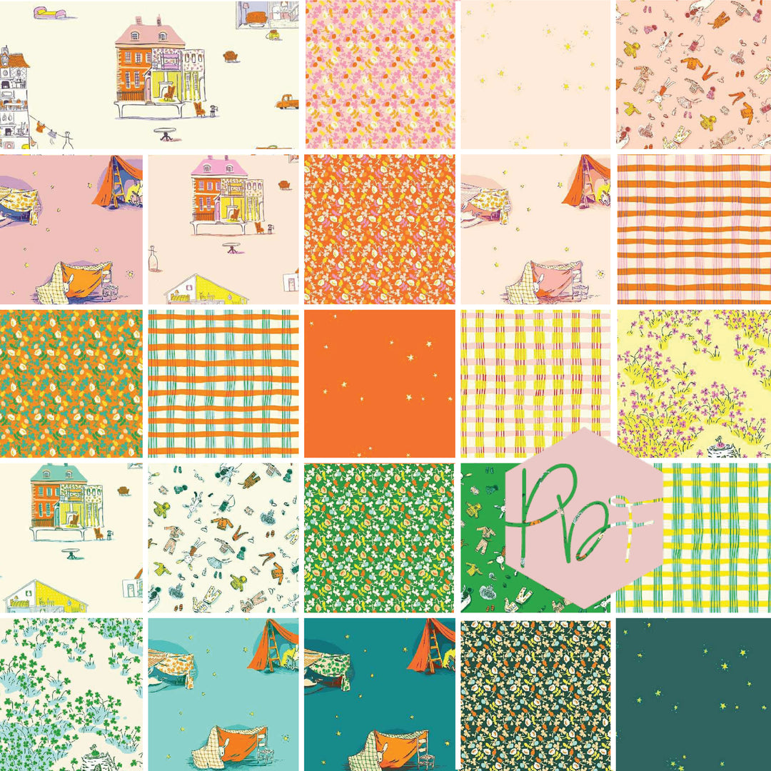 Lucky Rabbit - Fat Quarter Bundle of 24 pcs - LCKRFATQ