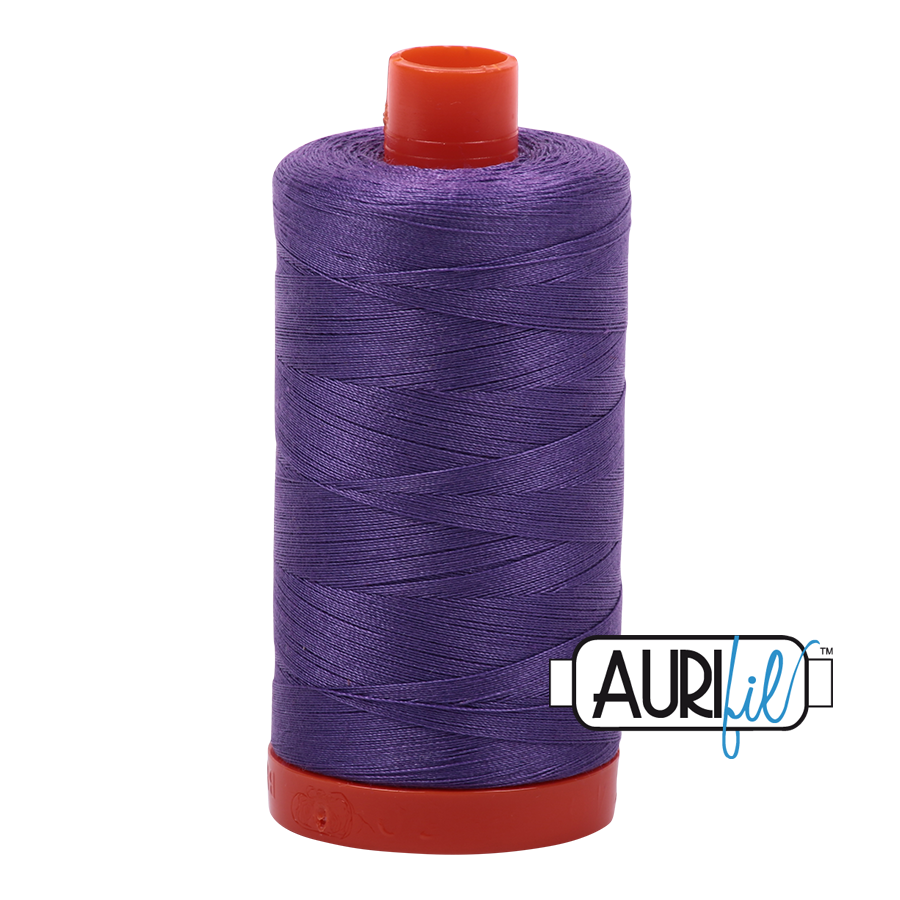 Aurifil Cotton Mako Thread - 50wt - 1300m Spool - Dusty Lavender - MK50SC6 1243