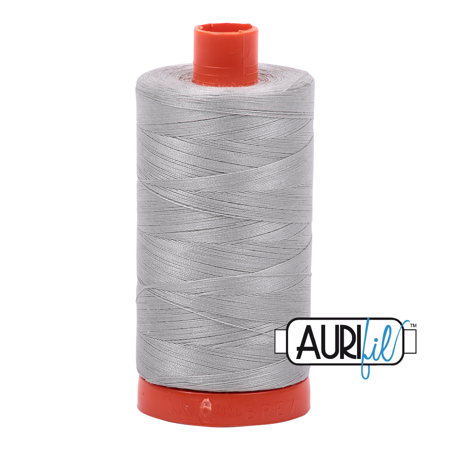 Aurifil Cotton Mako Thread - 50wt - 1300m Spool - Airstream - MK50SC6 6726
