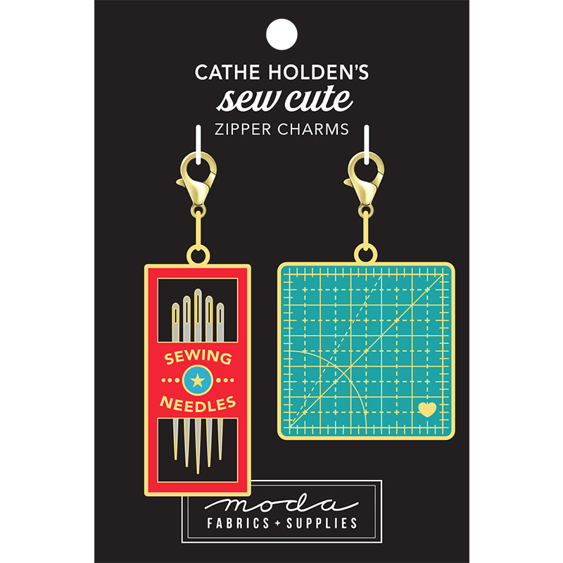 Cathe Holden - Needles and Mat Zipper Pulls - Set of 2 - CH107