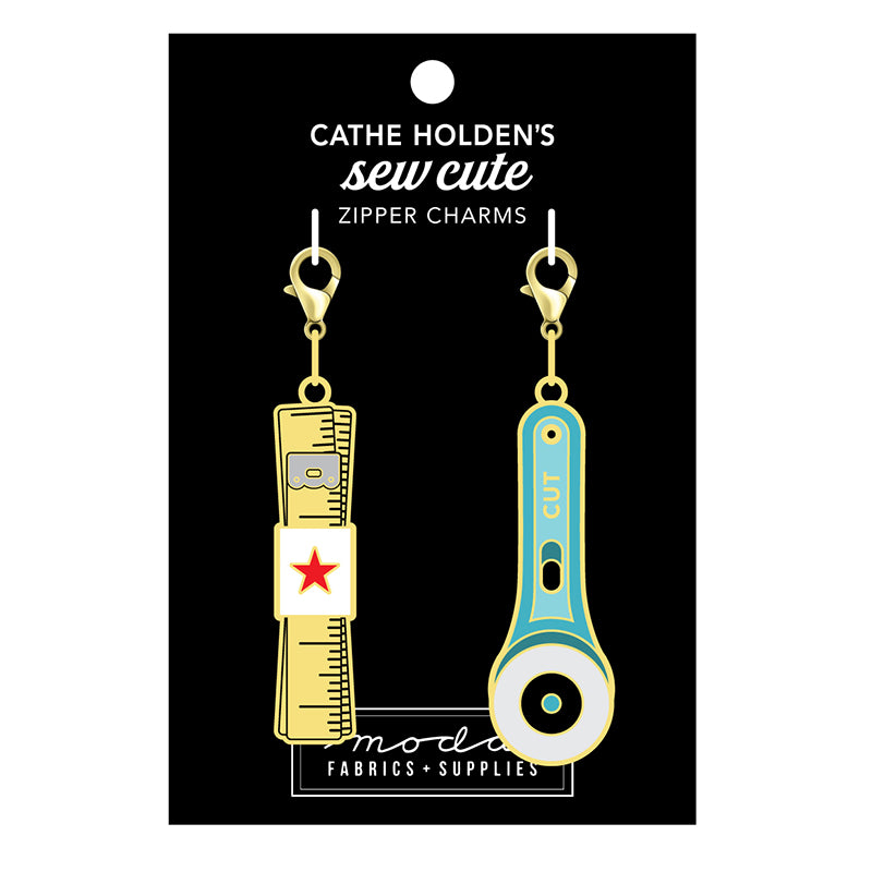 Cathe Holden - Measure and Cut Zipper Pulls - Set of 2 - CH106