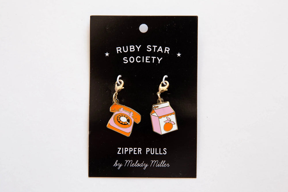 Zipper Pulls - 2ct - Ruby Star Society - RS503