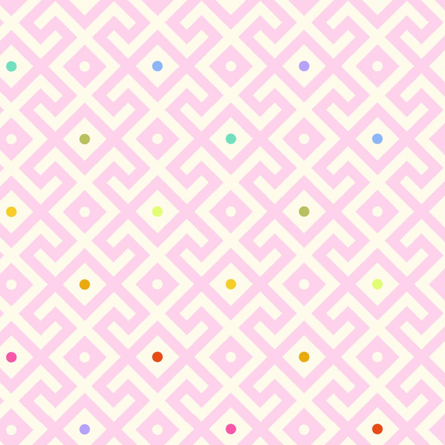 Moon Garden - Mama Geo in Dawn 108" Wide - QBTP010.DAWN - Half Yard