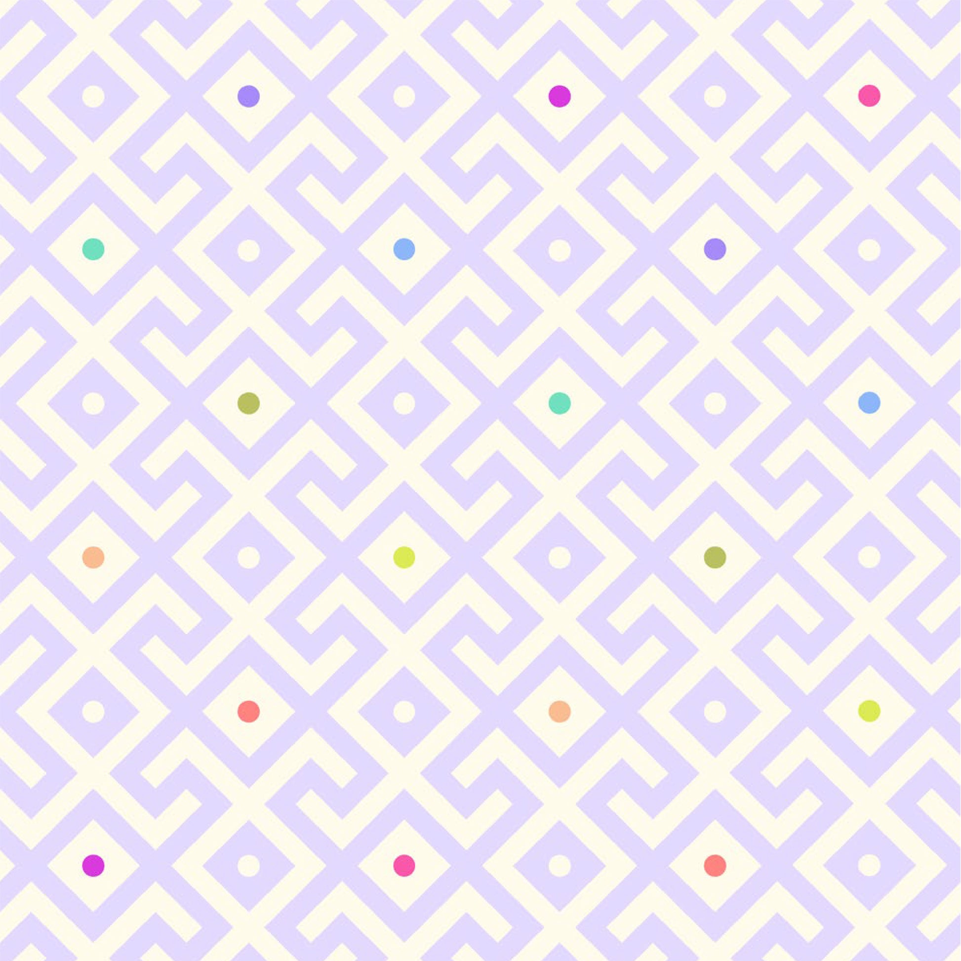 Moon Garden - Mama Geo in Dusk 108" Wide - QBTP010.DUSK - Half Yard