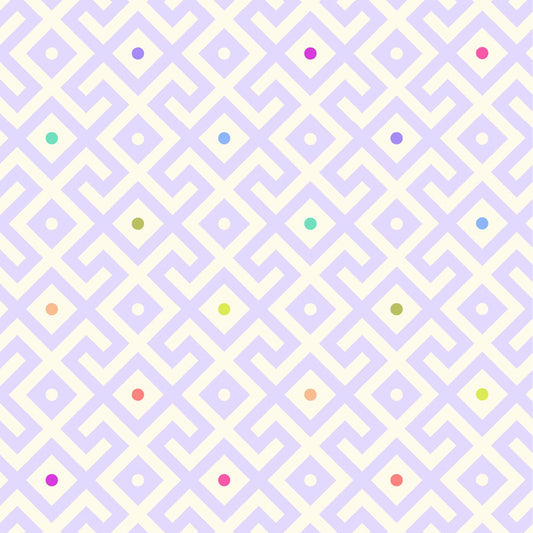 Moon Garden - Mama Geo in Dusk 108" Wide - QBTP010.DUSK - Half Yard