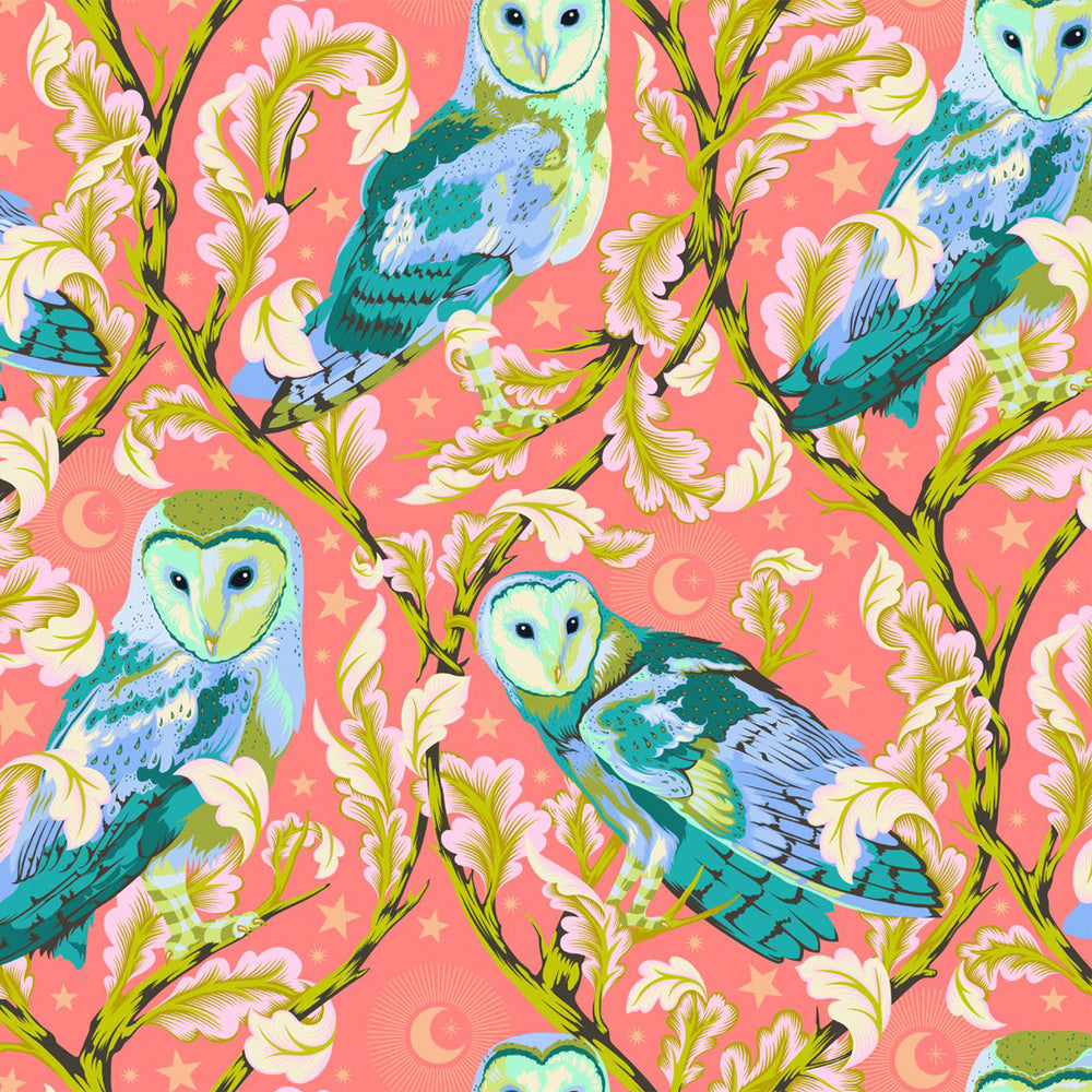 Moon Garden - Night Owl in Dawn - PWTP197.DAWN - Half Yard