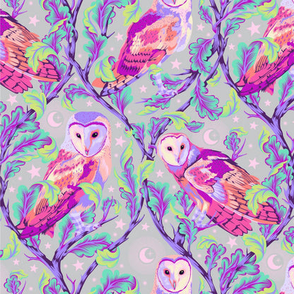 Moon Garden - Night Owl in Dusk - PWTP197.DUSK - Half Yard