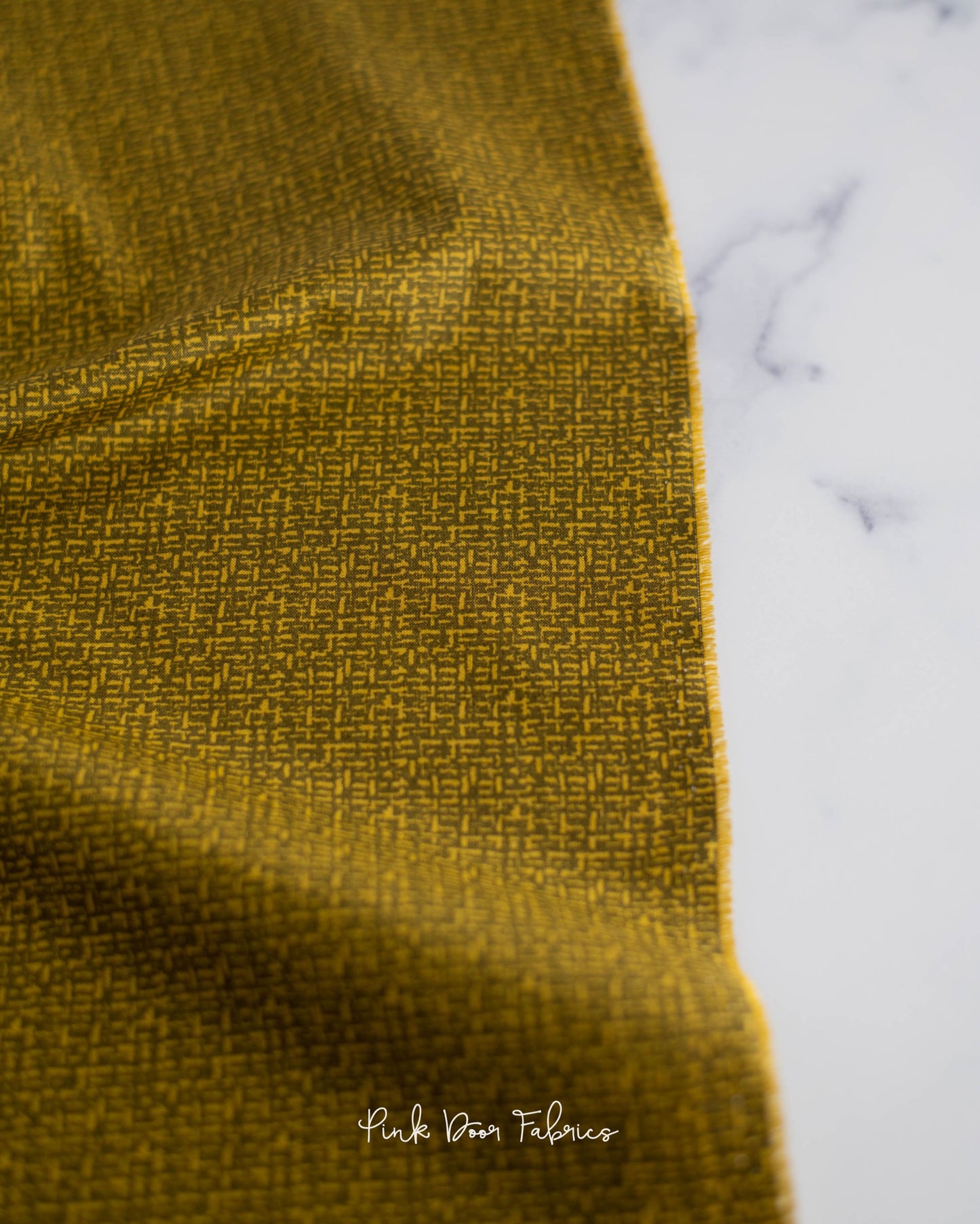 Cotton quilting fabric pattern called 'Tweed in Speaker'. Part of the 'Nonna' fabric collection. Designed by Giucy Giuce for fabric company Andover Fabrics. SKU: A-9879-G. 44-45 inch width.