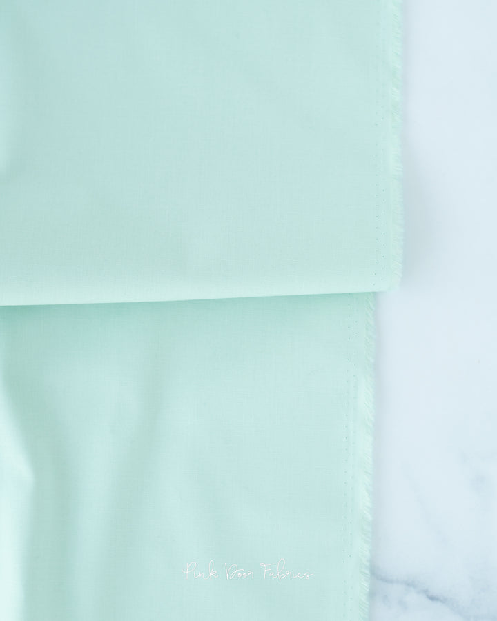 Colorworks Solids - Solid in Frosted Mint - Northcott Fabrics - 9000-752 - Half Yard