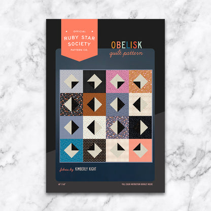 Obelisk - Quilt Pattern - Ruby Star Society - RSS P108