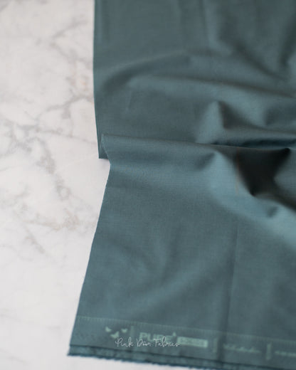 Cotton quilting fabric pattern called 'Northern Waters'. Part of the 'Pure Solids' fabric collection. Designed by Art Gallery Fabrics for fabric company Art Gallery Fabrics. SKU: PE-501. 44-45 inch width.