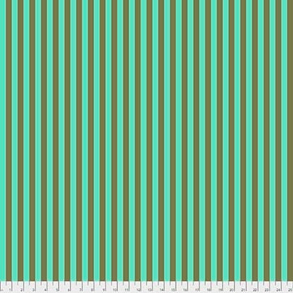 Tula Pink All Stars Stripe iN Agave Green